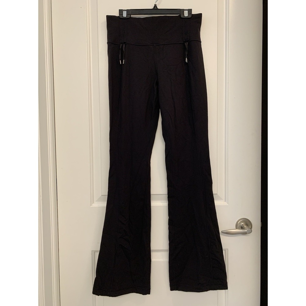 lululemon athletica Black Flared Leggings